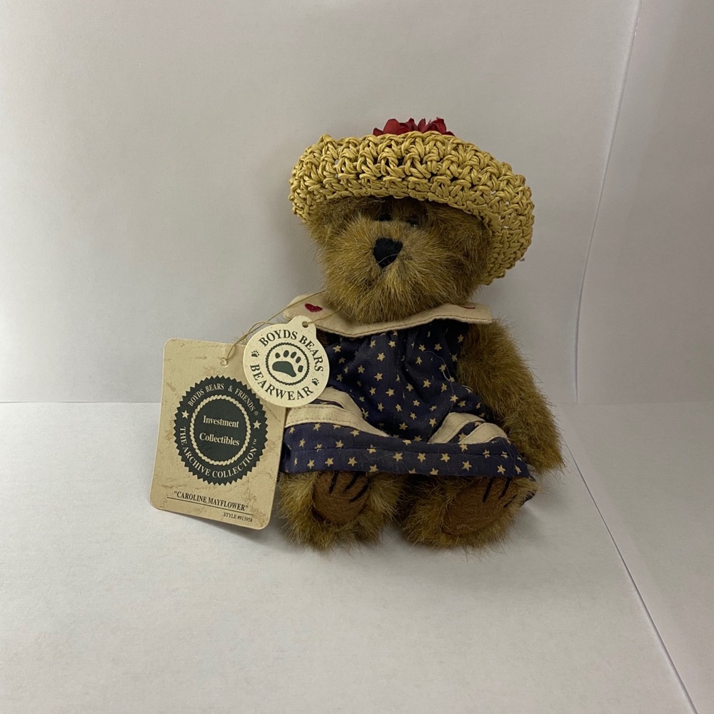“Caroline Mayflower” Boyd’s bear